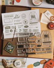 Load image into Gallery viewer, Restful Retreat Clear Stamp Sheet
