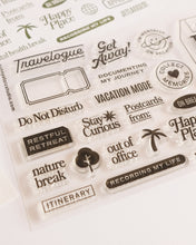 Load image into Gallery viewer, Restful Retreat Clear Stamp Sheet
