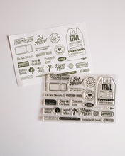 Load image into Gallery viewer, Restful Retreat Clear Stamp Sheet
