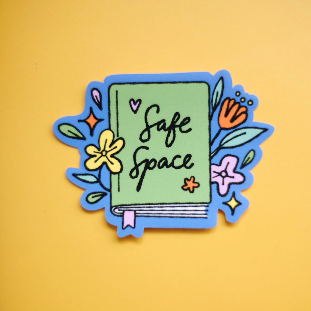 Safe Space Journal ✧ Sticker Flake