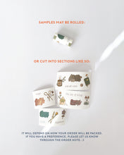 Load image into Gallery viewer, Joie de Vivre 🌼 Kiss-Cut Washi Tape (Pre-Cut Sticker Roll)

