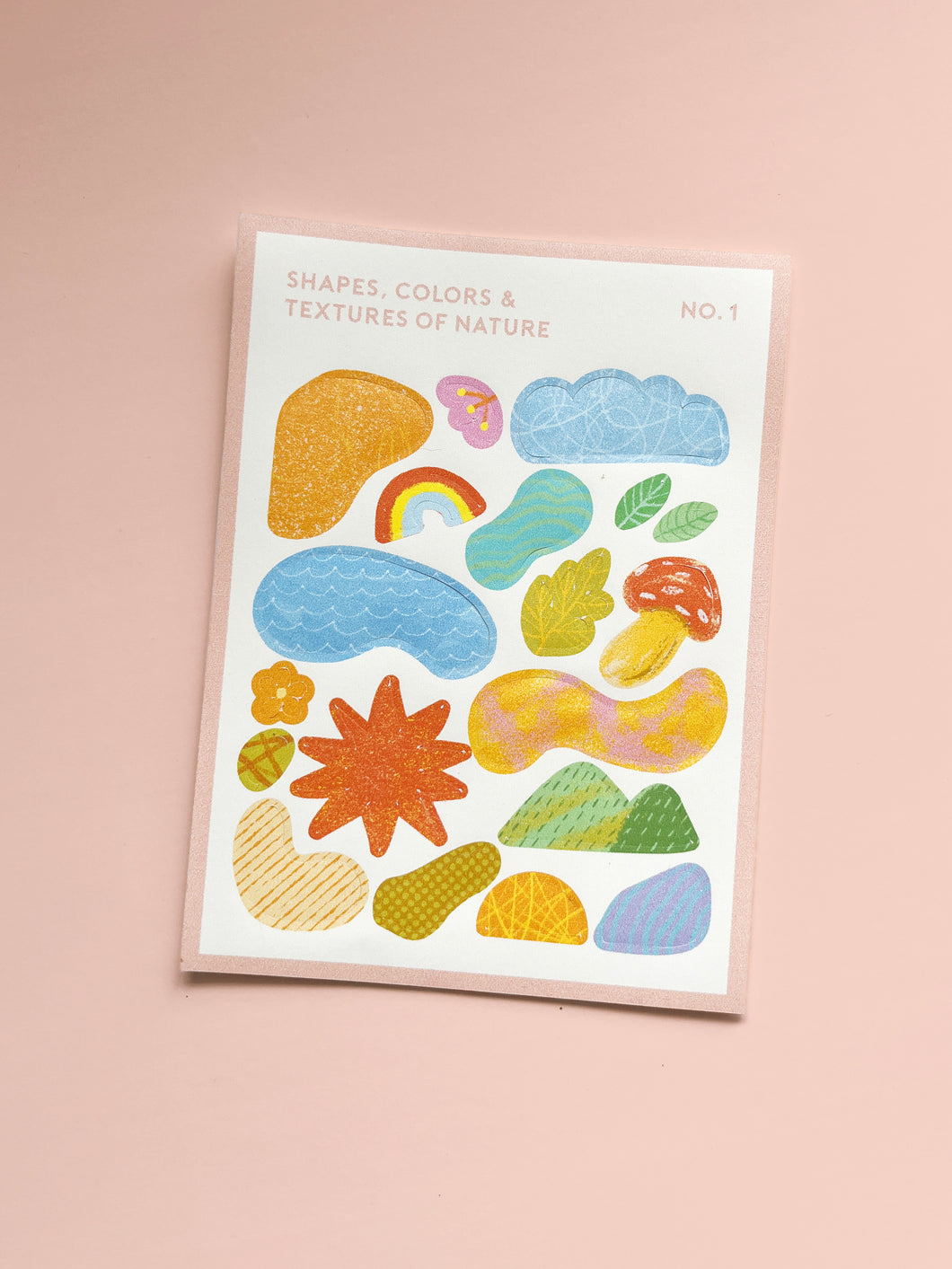 Shapes, Colors, & Textures of Nature No. 1 ✿ Sticker Sheet