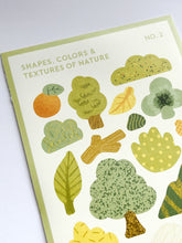 Load image into Gallery viewer, Shapes, Colors, &amp; Textures of Nature No. 2 ✿ Sticker Sheet
