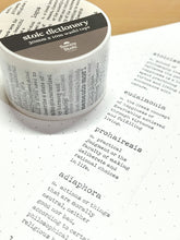 Load image into Gallery viewer, Stoic Dictionary 30mm Washi Tape
