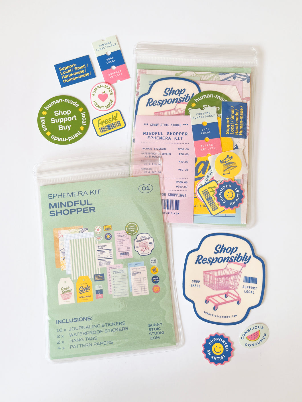 Mindful Shopper Ephemera Kit 🛒