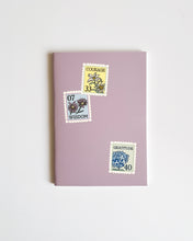 Load image into Gallery viewer, Stamps Lilac ✺ A6 Pocket Journal | New Version

