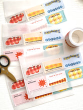 Load image into Gallery viewer, [SAMPLER] Stick to the Plan Memo Stickers by a kind of cafe
