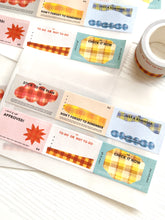 Load image into Gallery viewer, [SAMPLER] Stick to the Plan Memo Stickers by a kind of cafe
