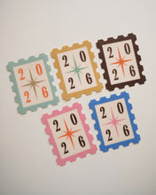 Load image into Gallery viewer, 2026 Stamp ✧ Sticker Flake
