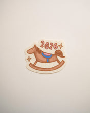 Load image into Gallery viewer, Rocking Horse 2026 ✧ Sticker Flake
