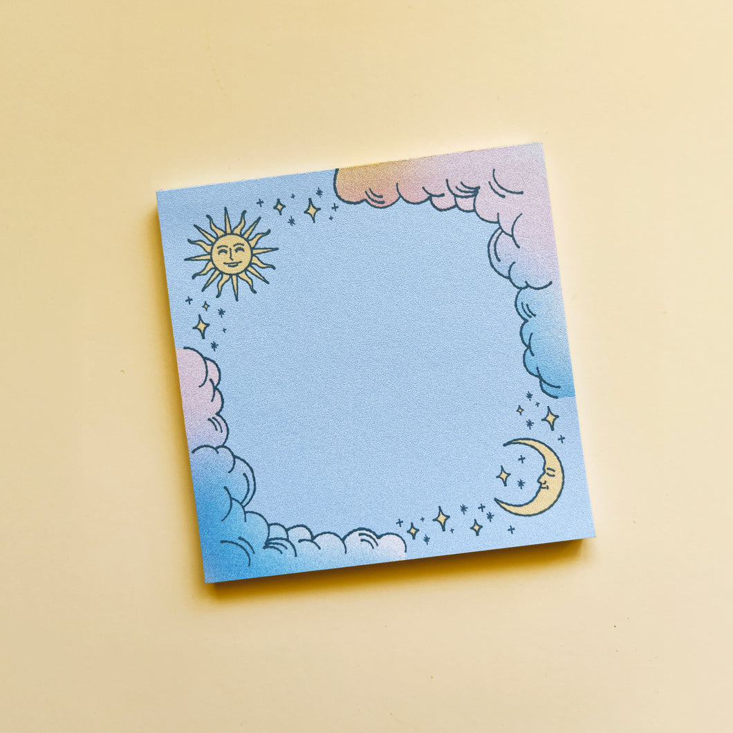 Sun & Moon Notepad