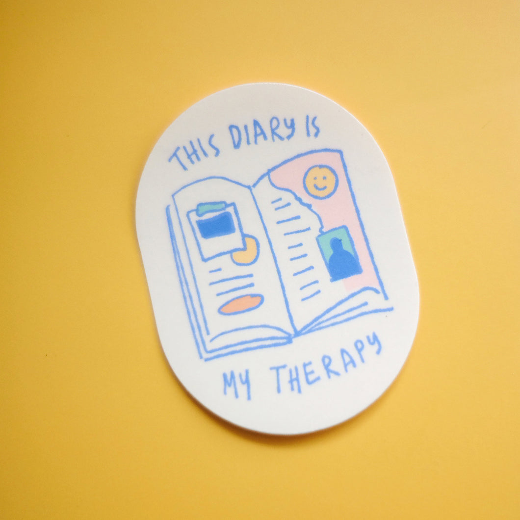 Therapy Diary ✧ Sticker Flake