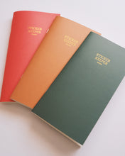 Load image into Gallery viewer, Sticker Keeper  ◍ Travel Size (Camel with Gold Foil)
