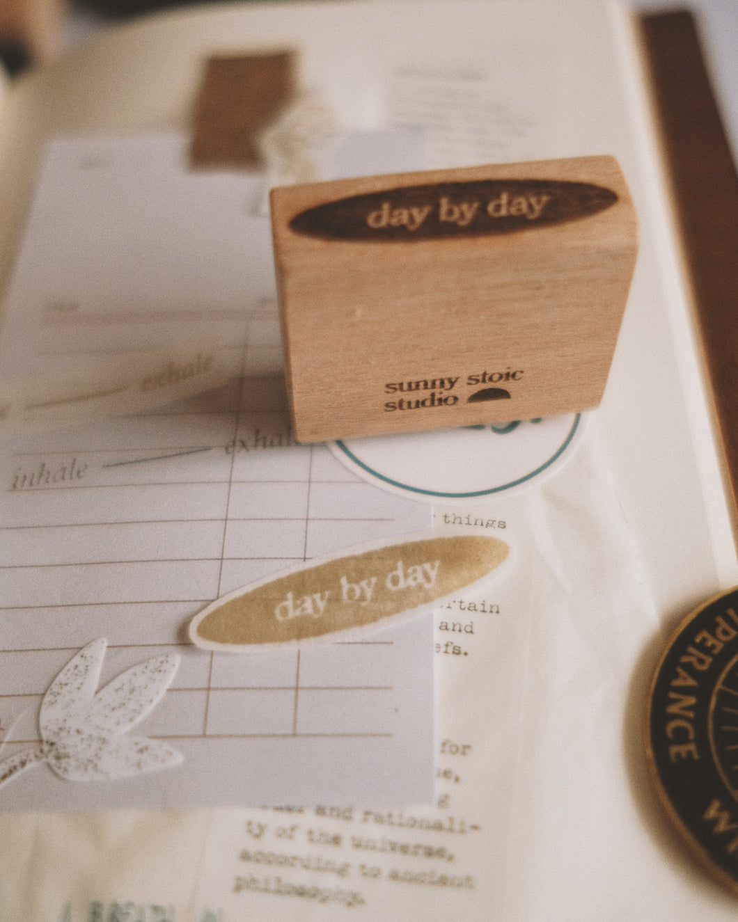 Pahinga : Wooden Rubber Stamp Collection