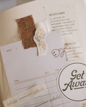 Load image into Gallery viewer, Pahinga : Wooden Rubber Stamp Collection
