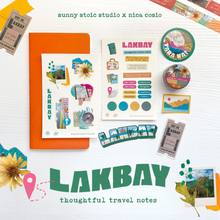 Load image into Gallery viewer, Lakbay Journal Set: Thoughtful Travel Notes | Sunny Stoic Studio x Nica Cosio
