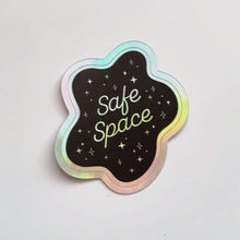 Load and play video in Gallery viewer, Safe Space ✧ Sticker Flake
