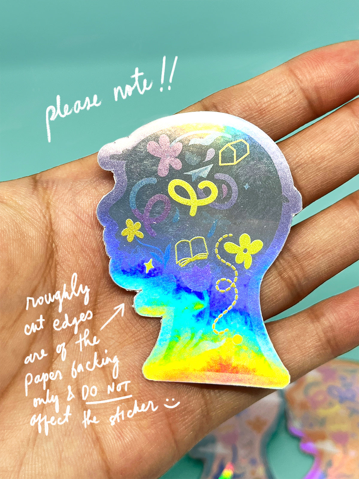 Wond Sticker Wonder Sticker Flakes – Sunny Stoic Studio